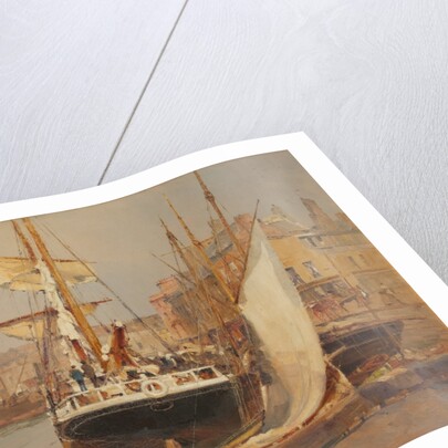 The Double Corner, North Quay by John Miller Nicholson