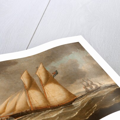 A schooner by Samuel H. Fyfe