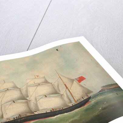 The 'Hope', of Castletown by Edouard Marie Adam