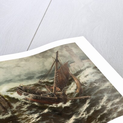 Safe thro' the storm by Thomas Rose Miles