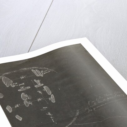 Plan of the Cloven Stones one mile south of Laxey by Lukis