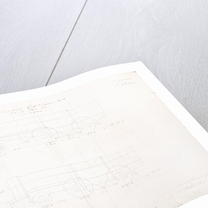 Plan of Isle of Man Railway engines No.1 and No.2 by Anonymous