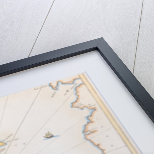 Chart of part of the Irish Sea including the Isle of Man by Greenvile Collins