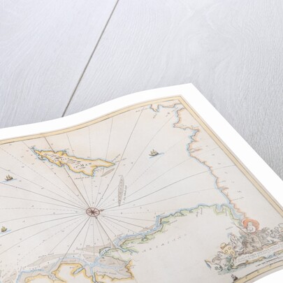 Chart of part of the Irish Sea including the Isle of Man by Greenvile Collins