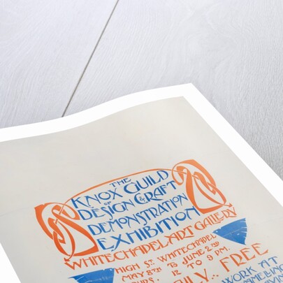 Knox Guild of Design and Craft Demonstration Exhibition, Whitechapel Art Gallery, London by Unknown