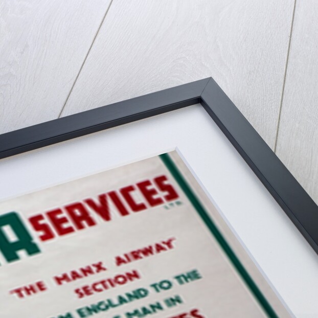 Railway Air Services the Manx Airway Section From England to Isle of Man in 40 minutes by Railway Air Services Ltd.