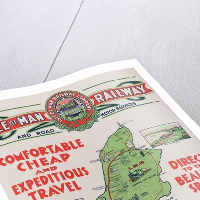 Isle of Man Railway and Road Motor Services. Comfortable cheap and expeditious travel... by Unknown