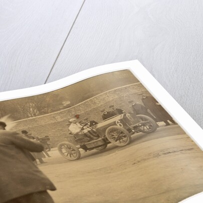W.T. Clifford Earp in a Napier, 1904 Gordon Bennett Trials by Anonymous