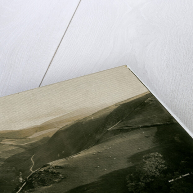 Long distance view of the Sulby countryside by George Bellett Cowen