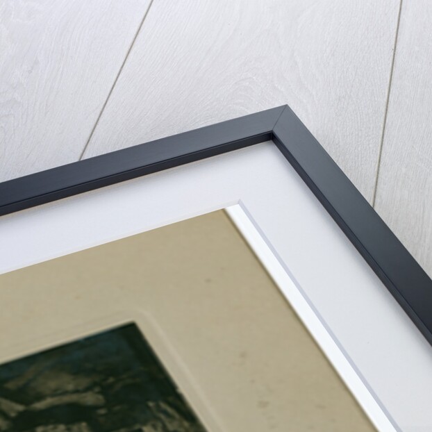 Kitchen interior of a thatched cottage in Andreas by George Bellett Cowen