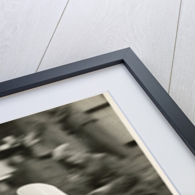 John Hartle, riding a Norton (number 86), 1957 Junior TT (Tourist Trophy) by T.M. Badger