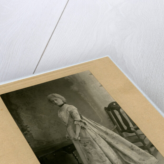 Dorothy Curphey Farrant - full-length studio portrait by George Bellett Cowen