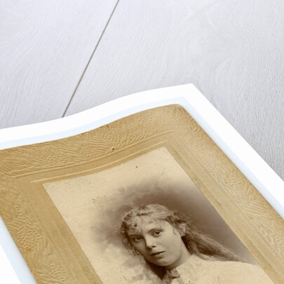 Young female member of the Kermode family by George Bellett Cowen