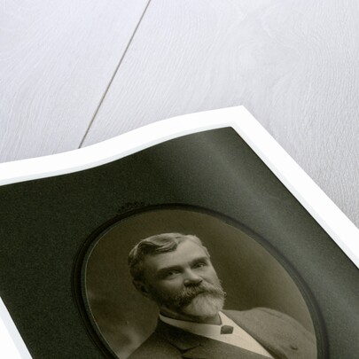 Joseph Daniel Looney - framed studio portrait by George Bellett Cowen