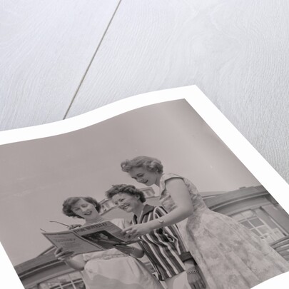 Miss Greeba (Mona Hudson), June Teare and Ivy Benson by Manx Press Pictures