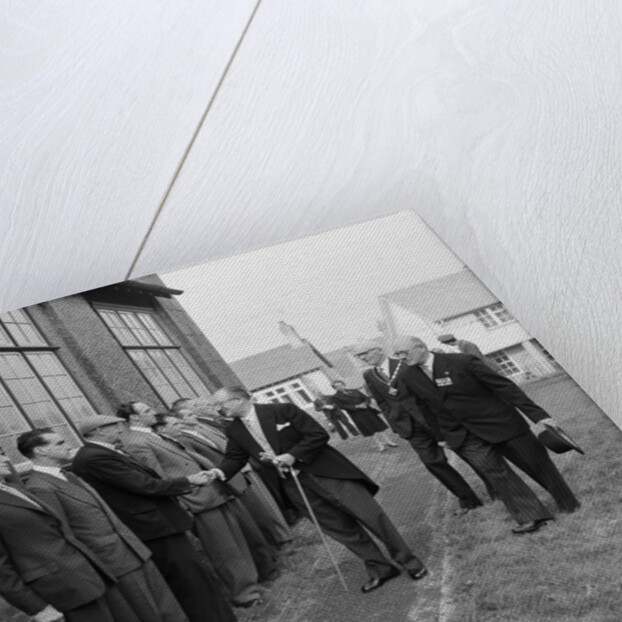 Lieutenant Governor Sir Ronald Herbert Garvey at Peel by Manx Press Pictures