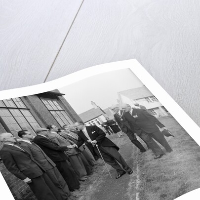 Lieutenant Governor Sir Ronald Herbert Garvey at Peel by Manx Press Pictures