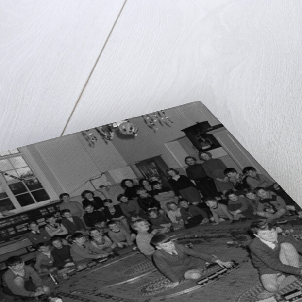 Toy trains, Foxdale School by Manx Press Pictures