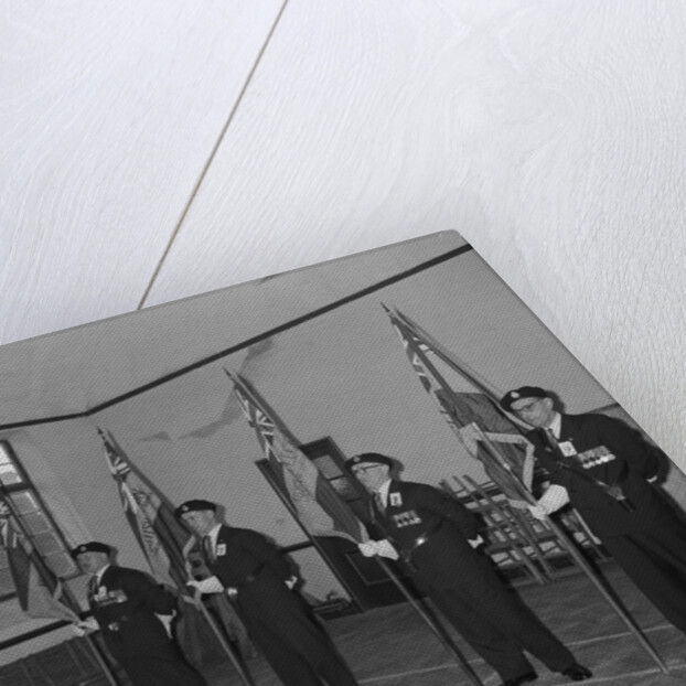 Legion Flag Bearers, Peel by Manx Press Pictures