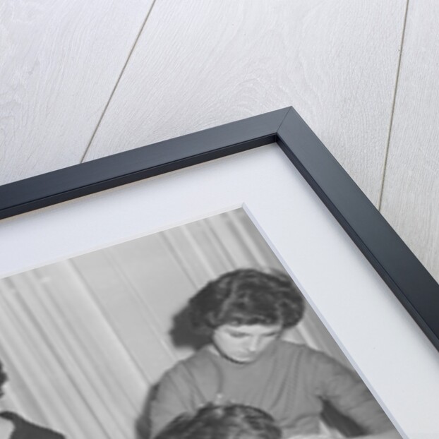 Hairdressing demonstration, Fort Anne by Manx Press Pictures