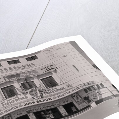 Crescent cinema, 'The Big Fisherman' film by Manx Press Pictures