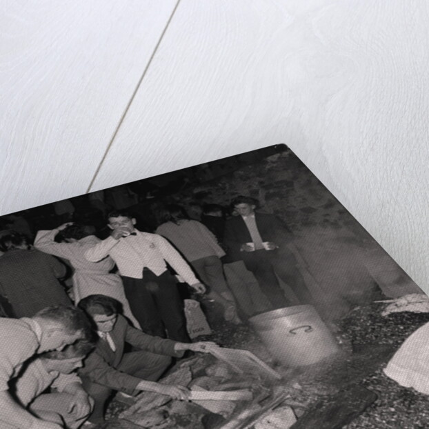 Belle Vue hotel beach barbeque, Port Erin by Manx Press Pictures