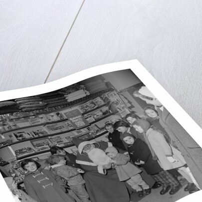 Father Christmas at the Co-Op, Douglas (?) by Manx Press Pictures