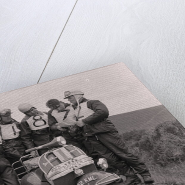 Scooter hill climb, Scooter Rally by Manx Press Pictures