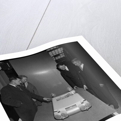 Model hovercraft by Manx Press Pictures