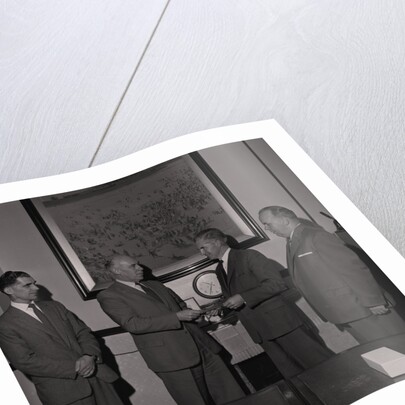 TV All Stars Cheque to Chief Constable at Tourist Board by Manx Press Pictures