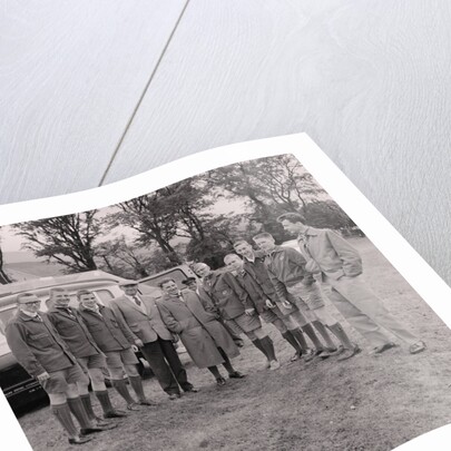 American boy scouts at the Ramsey Agricultural Show by Manx Press Pictures