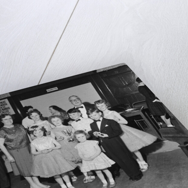 Children's Old Time dance competitions, Cabin Ballroom, Isle of Man by Manx Press Pictures
