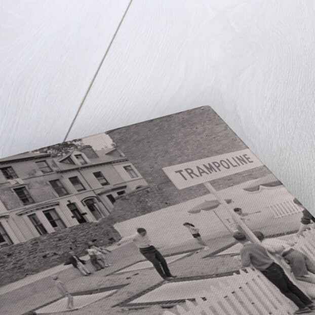 Trampoline, Crescent site by Manx Press Pictures