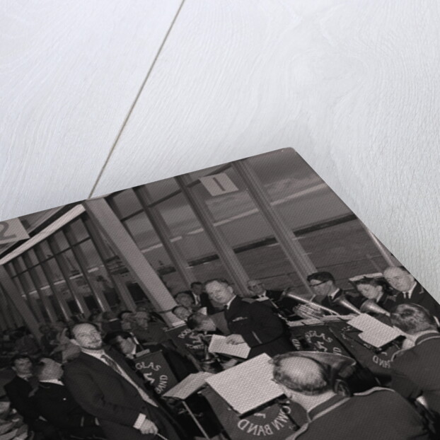 Town Band at Douglas Sea Terminal by Manx Press Pictures