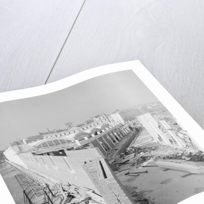 Building the Sea Terminal, Douglas by Manx Press Pictures