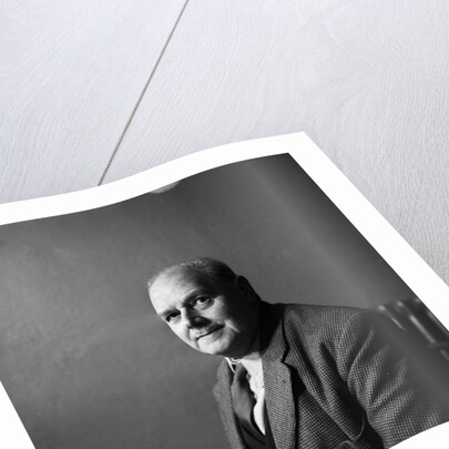 Frederick Douglas Buxton (known as Doug Buxton), singing teacher and founder of Lon Dhoo and Lon Vane Choirs by Manx Press Pictures