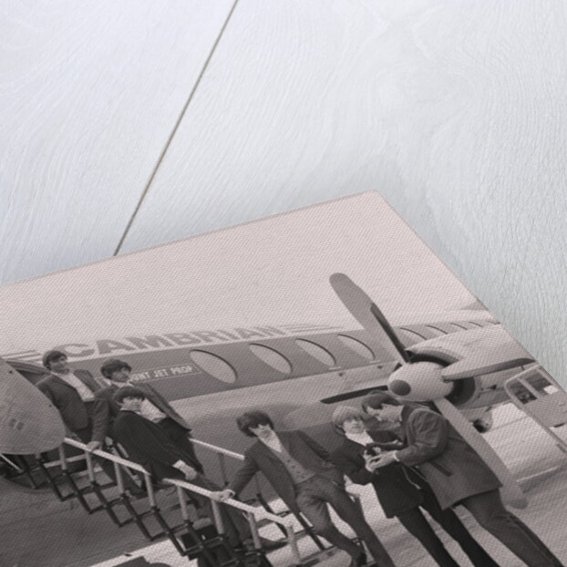 The Rolling Stones land at Ronaldsway Airport by Manx Press Pictures