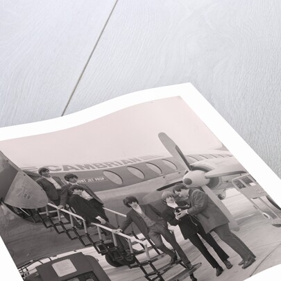 The Rolling Stones land at Ronaldsway Airport by Manx Press Pictures