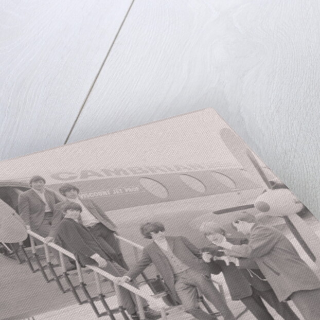 The Rolling Stones land at Ronaldsway Airport by Manx Press Pictures