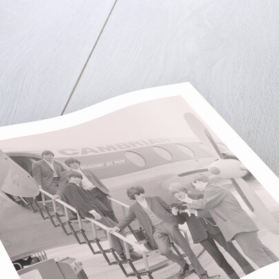The Rolling Stones land at Ronaldsway Airport by Manx Press Pictures
