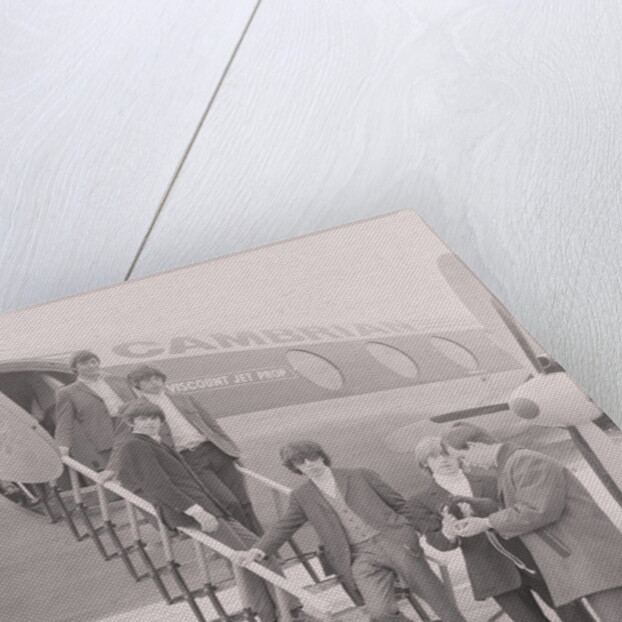 The Rolling Stones land at Ronaldsway Airport by Manx Press Pictures