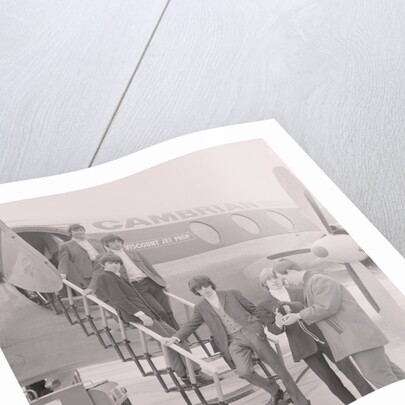 The Rolling Stones land at Ronaldsway Airport by Manx Press Pictures