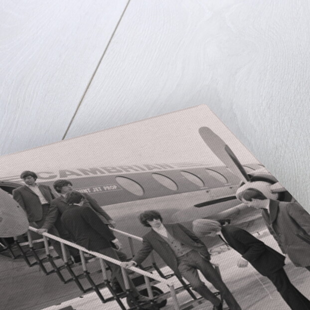 The Rolling Stones land at Ronaldsway Airport by Manx Press Pictures