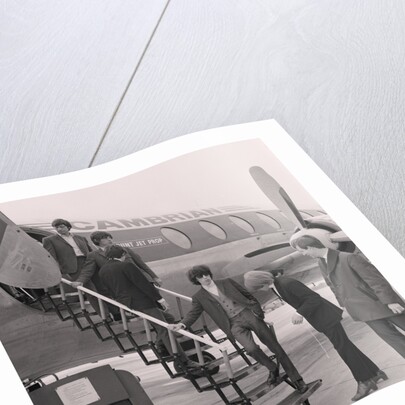 The Rolling Stones land at Ronaldsway Airport by Manx Press Pictures