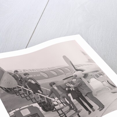 The Rolling Stones land at Ronaldsway Airport by Manx Press Pictures