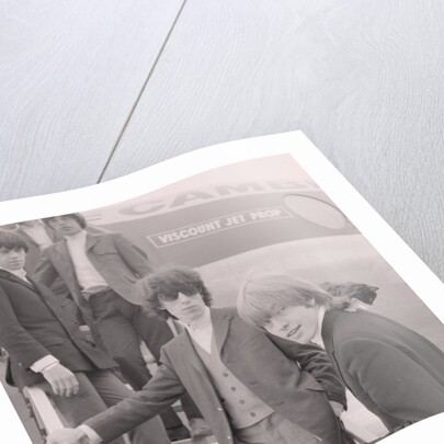 The Rolling Stones land at Ronaldsway Airport by Manx Press Pictures