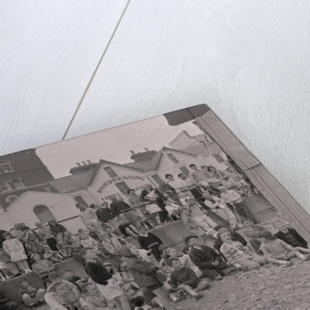 Punch and Judy on Douglas beach by Manx Press Pictures