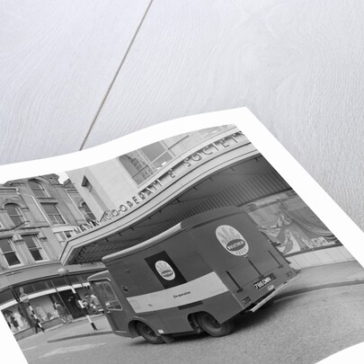 Co-op electric van, Douglas by Manx Press Pictures