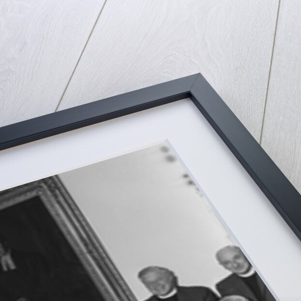 House of Industry tea with Lieutenant Governor Sir Peter Hyla Gawne Stallard (?) by Manx Press Pictures