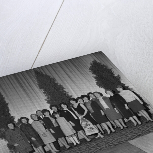 Co-op fashion show models and helpers, Isle of Man by Manx Press Pictures